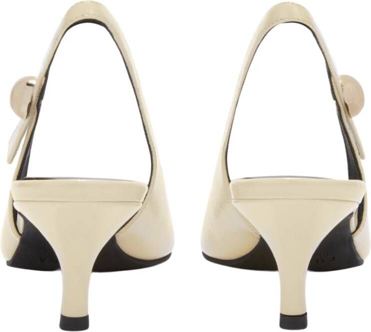 Furla Sfera Slingback Beige Dames