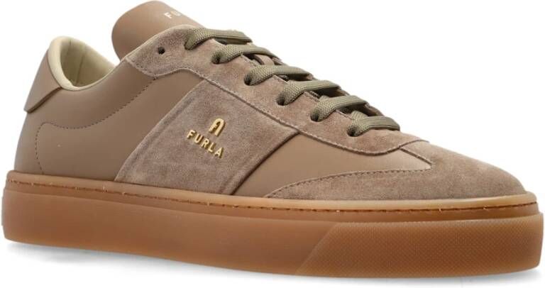 Furla Sneakers Enjoy Beige Dames