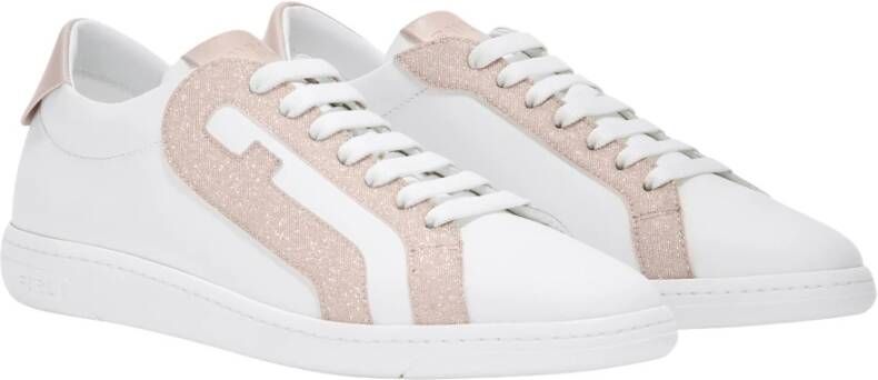 Furla Twist Veterschoenen White Dames