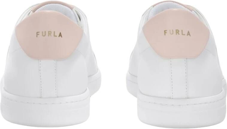 Furla Twist Veterschoenen White Dames