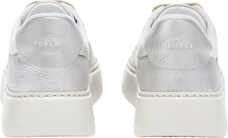 Furla Vetersluiting Chunky Sneakers Gray Dames