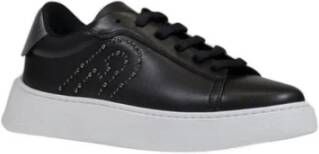 Furla Zwarte Leren Sneaker Dames Collectie Black Dames