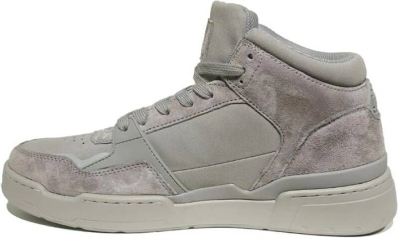 G-Star Grijze Suède Veterschoenen Attacc Cup Gray Heren