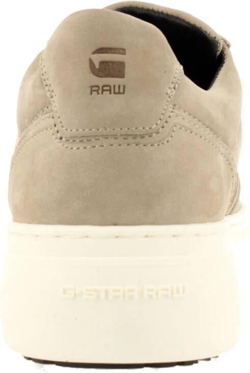 G-Star Stijlvolle Low Lash NUB Sneaker Beige Dames