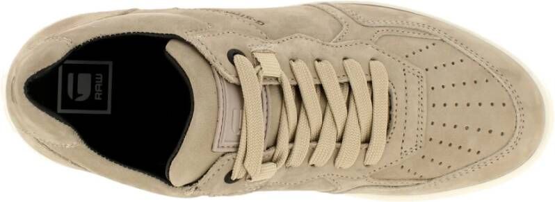 G-Star Stijlvolle Low Lash NUB Sneaker Beige Dames