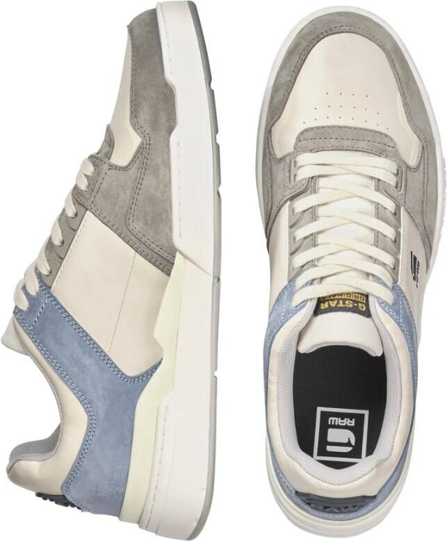 G-Star Trendy lage sneaker met logo Blauw Heren