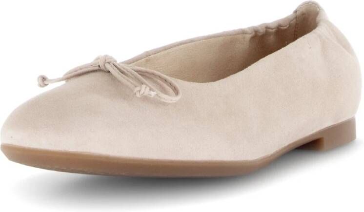 Gabor Beige Ballerina's voor Vrouwen Beige Dames