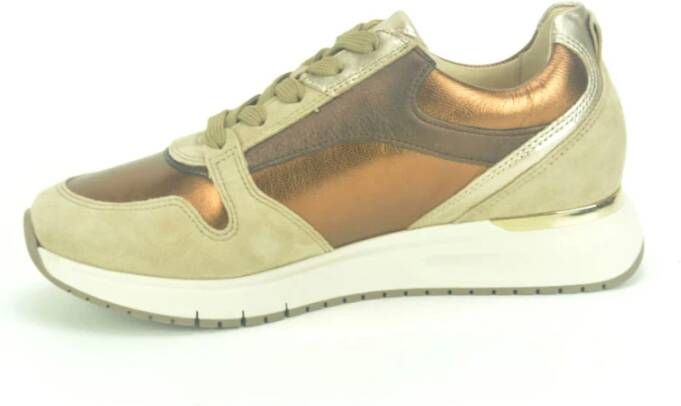 Gabor Beige Copper Runner Tiret Beige Dames