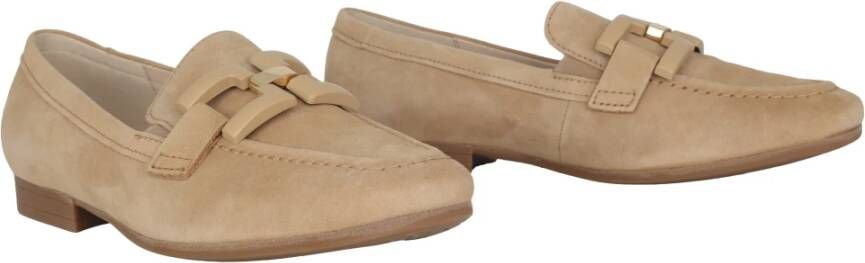 Gabor Beige dames loafer Stijlvolle schoenen Beige Dames