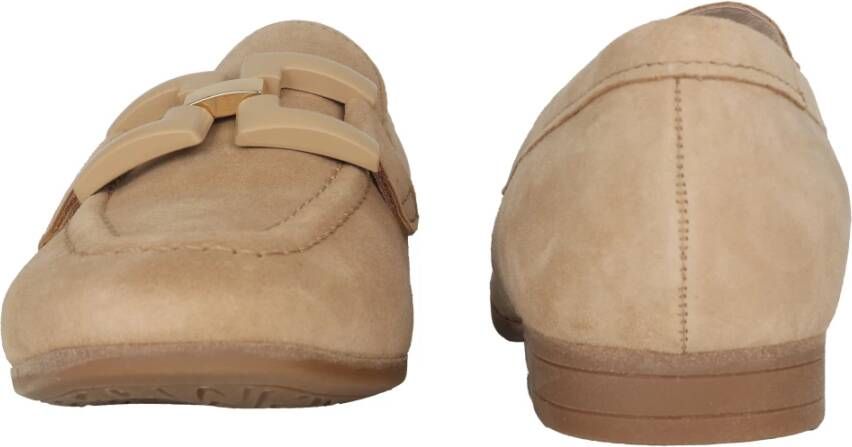 Gabor Beige dames loafer Stijlvolle schoenen Beige Dames