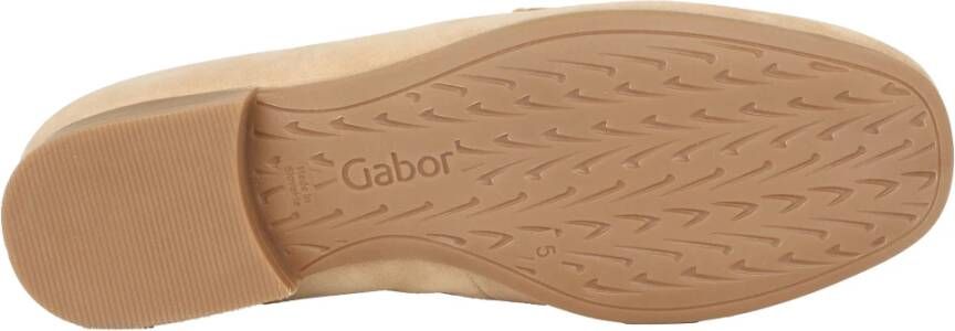 Gabor Beige dames loafer Stijlvolle schoenen Beige Dames