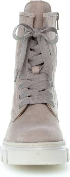 Gabor Beige Gesloten Booties voor Vrouwen Beige Dames