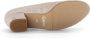 Gabor Beige-gouden metallic leren pumps Beige Dames - Thumbnail 11