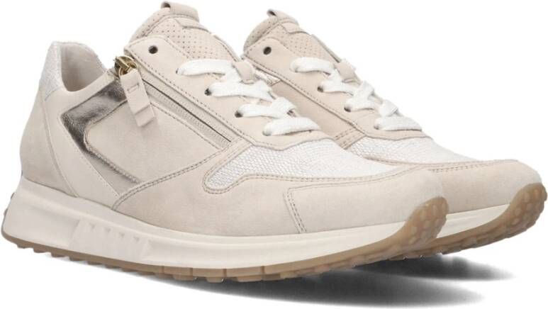 Gabor Beige Lage Sneakers 428 Beige Dames