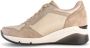 Gabor Beige Leren Basket Sneakers Beige Dames - Thumbnail 2