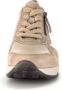 Gabor Beige Leren Basket Sneakers Beige Dames - Thumbnail 5