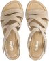 Gabor Beige nubuck leren sandalen Beige Dames - Thumbnail 3