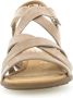 Gabor Beige nubuck leren sandalen Beige Dames - Thumbnail 5