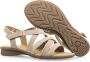 Gabor Beige nubuck leren sandalen Beige Dames - Thumbnail 6