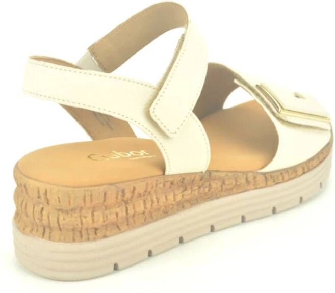 Gabor Beige Sand Velcro Gar Schoenen Beige Dames