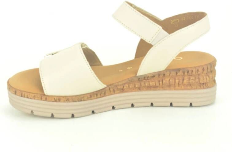 Gabor Beige Sand Velcro Gar Schoenen Beige Dames