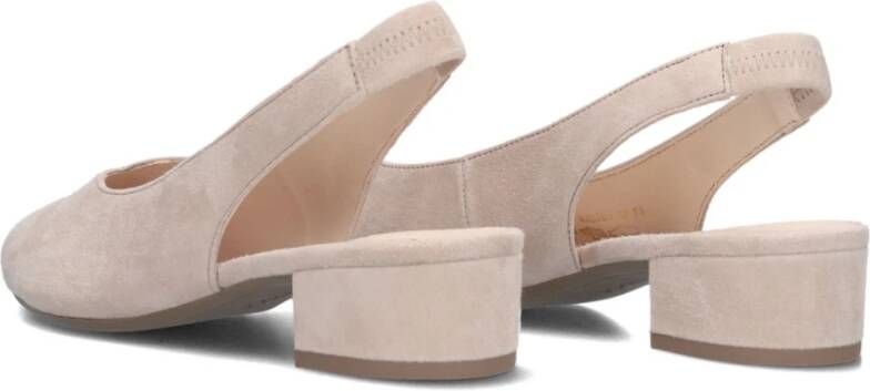 Gabor Beige Slingbacks 520.3 Beige Dames