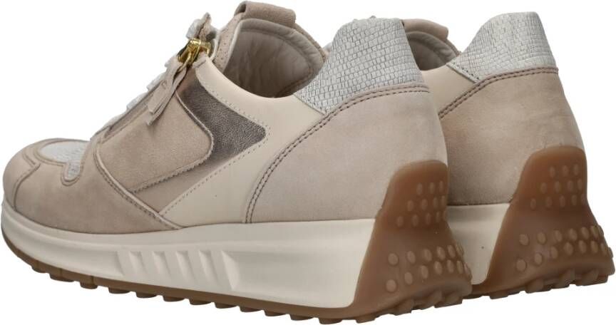 Gabor Beige Sneaker met Speciale Zool Beige Dames