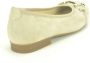 Gabor Beige Suède Ballerina Schoenen Beige Dames - Thumbnail 2