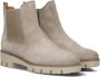 Gabor Beige Suede Chelsea Boots Model 051 Beige Dames - Thumbnail 8