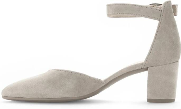 Gabor Beige suède leren pumps Beige Dames