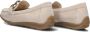 Gabor Beige Suède Loafers met Gouden Detail Beige Dames - Thumbnail 9