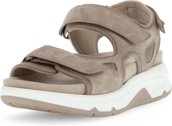 Gabor Beige wandelsandaal voor vrouwen Beige Dames