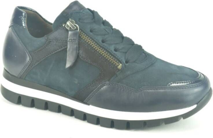 Gabor Blauw Combi Runner N.+Tiret Blauw Dames