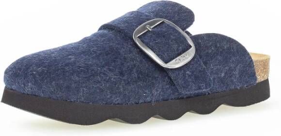 Gabor Blauwe Casual Schoenen Blue Dames