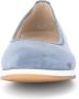 Gabor Blauwe nubuck leren ballerina's Blue Dames - Thumbnail 5