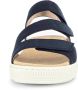 Gabor Blauwe nubuck leren sandalen Blue Dames - Thumbnail 5