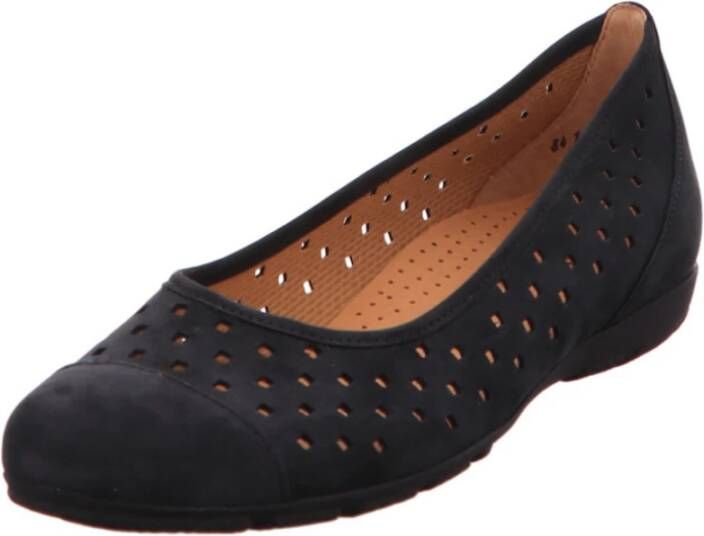 Gabor Blauwe Pantoffel Schoenen Blue Dames