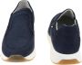 Gabor Blauwe Slip-On Zomersneakers Blue Heren - Thumbnail 4