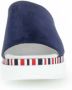 Gabor Blauwe Slippers Blue Dames - Thumbnail 2