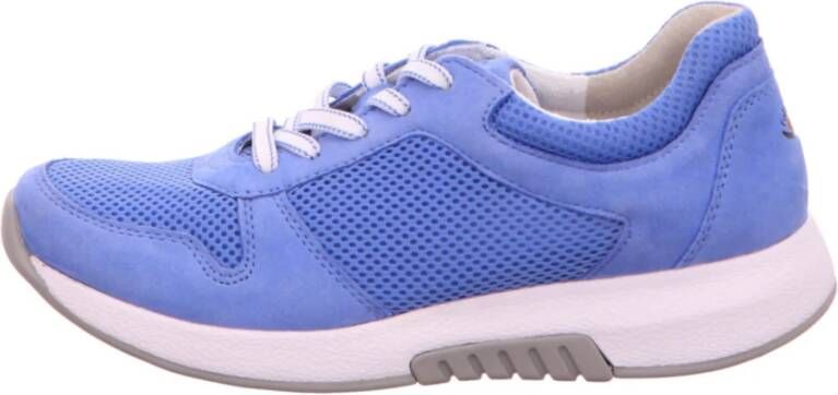 Gabor Blauwe Sportschoenen Blue Dames