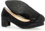 Gabor Blauwe Suède Pumps met Velours Detail Blue Dames - Thumbnail 3