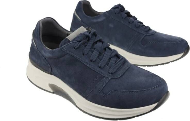 Gabor Blauwe Walking Sneaker voor Mannen Blue Heren