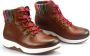 Gabor Waterdichte bruine leren schoenen Brown Dames - Thumbnail 9