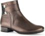 Gabor 712 Enkellaarsjes Enkelboots met rits Dames Brons - Thumbnail 10