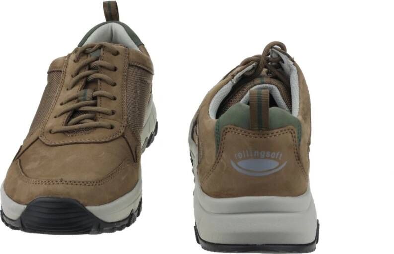 Gabor Bruine Heren Wandelsneakers Brown Heren