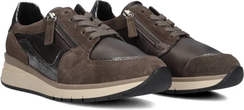 Gabor Bruine Lage Top Sneakers 307 Brown Dames