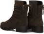 Gabor 092 Enkellaarsjes Enkelboots met rits Dames Bruin - Thumbnail 10