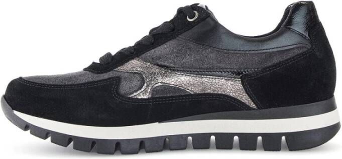 Gabor Casual Sneakers met Dreamv Points Lack Gray Dames