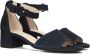 Gabor Comfort Sandalen Donkerblauw Suède Blue Dames - Thumbnail 4