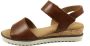 Gabor Comfort Sleehak Sandalen Brown Dames - Thumbnail 3